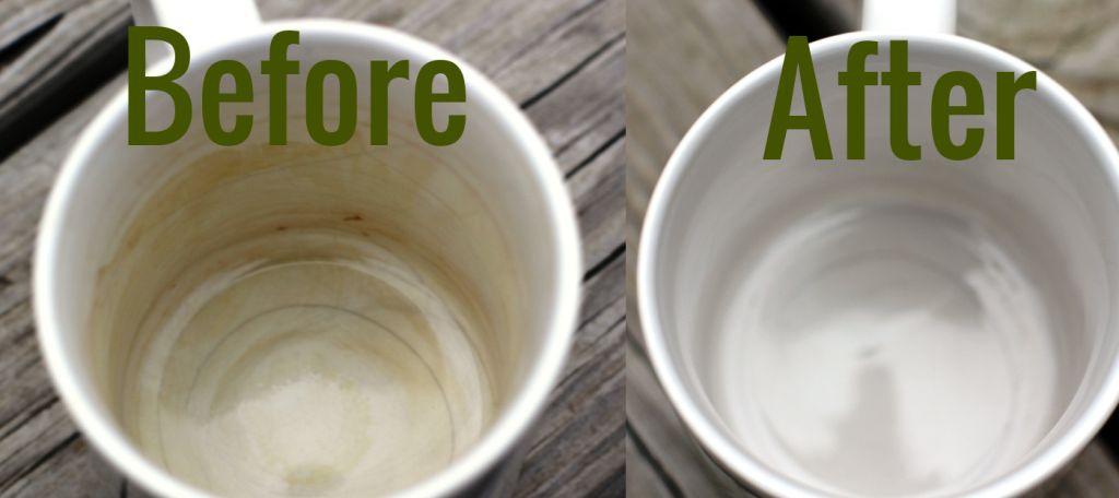 How to Remove Coffee and Tea Stains from Mugs